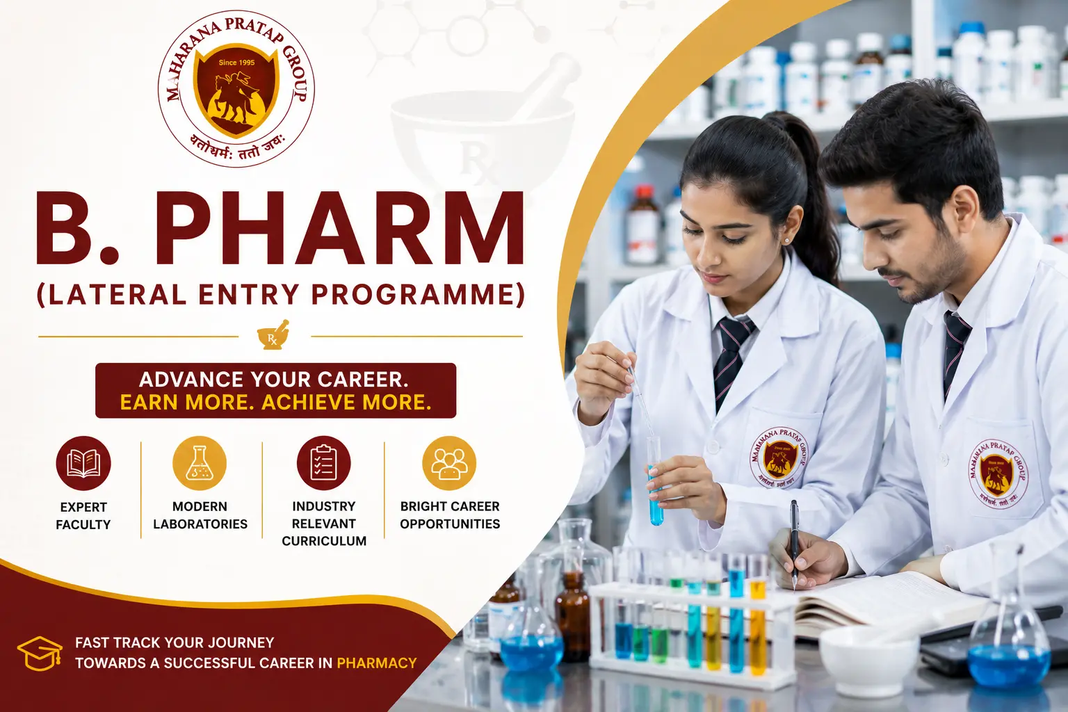 B. Pharm Lateral Entry MPSP Lucknow